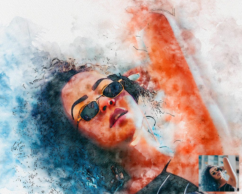 Best Pen & Watercolor Effect Action Gogivo