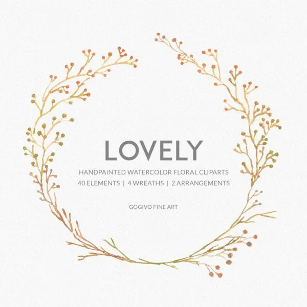 Free Lovely FLoral Cliparts