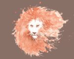 Free Handpainted Watercolor Lion Painting Clipart - Image 2