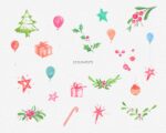 Free Christmas Watercolor Clipart - Image 10