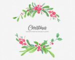 Free Christmas Watercolor Clipart - Image 7