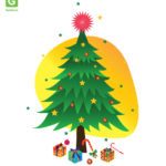 Free Vector Christmas Tree