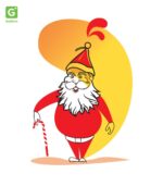 Free Vector Santa Claus Illustration