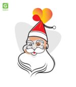 Free Vector Santa Claus Illustration - Image 2