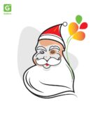 Free Vector Santa Claus Illustration - Image 3