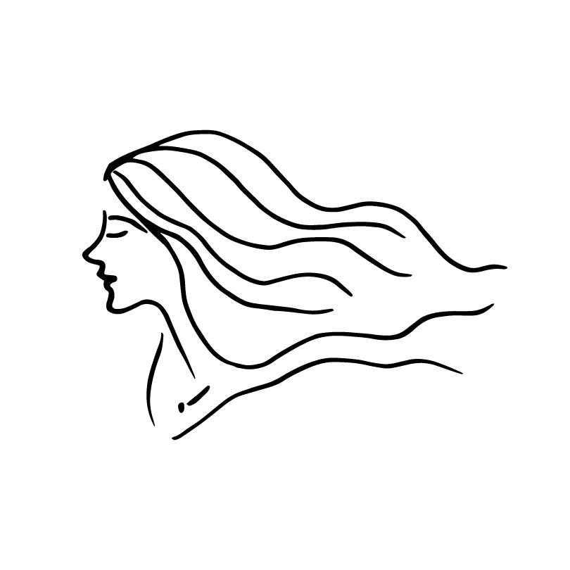 Download Free Women Face Line Drawing Svg Clipart Woman Hair Vector Line Clipart Female Silhouettes Vector Eps Svg Png Pdf Files Gogivo