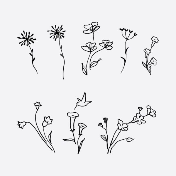 Free Free 72 Hand Drawn Flower Svg Free SVG PNG EPS DXF File