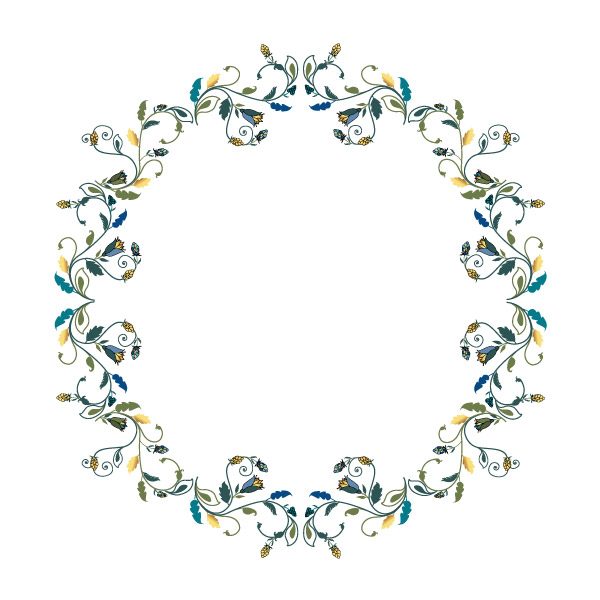 Download Free Floral Decorative Wreath Decorative Frame Floral Vector File Svg Png Eps Floral Clip Art Gogivo