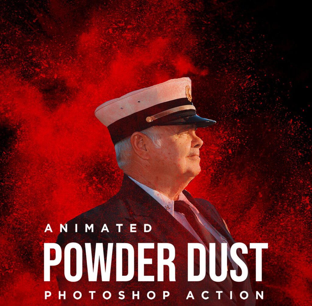 Free Powder Dust Photoshop Action 2 | Animated Effect & Photo Effect ...