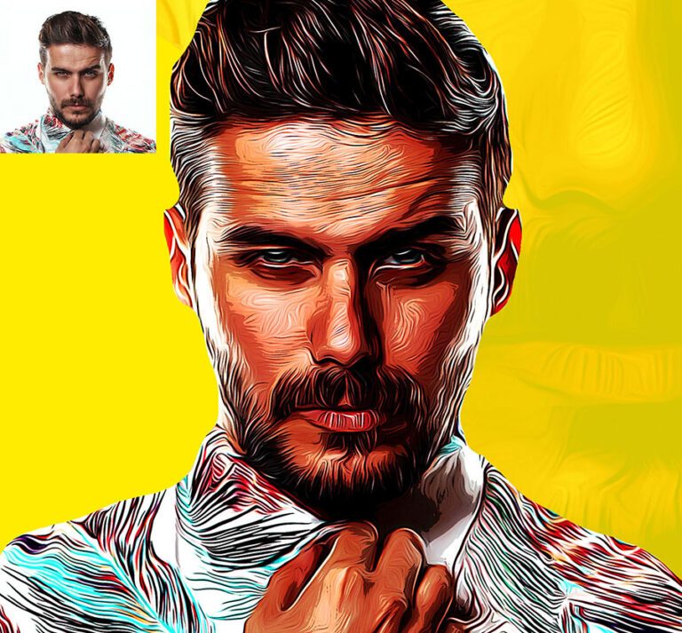 Free Vector PhotoEffect Photoshop Action Gogivo