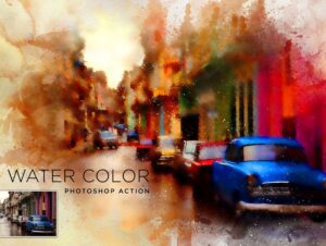 Watercolor-Photoshop-action