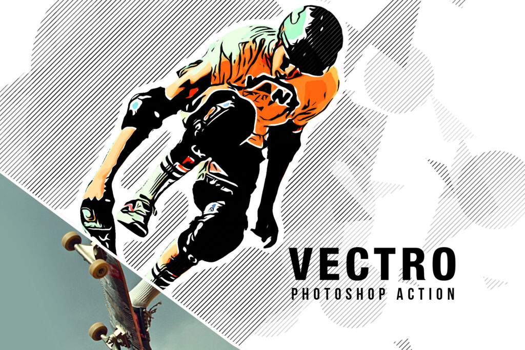 Vectro FREE Vectro Photoshop Action | Gogivo