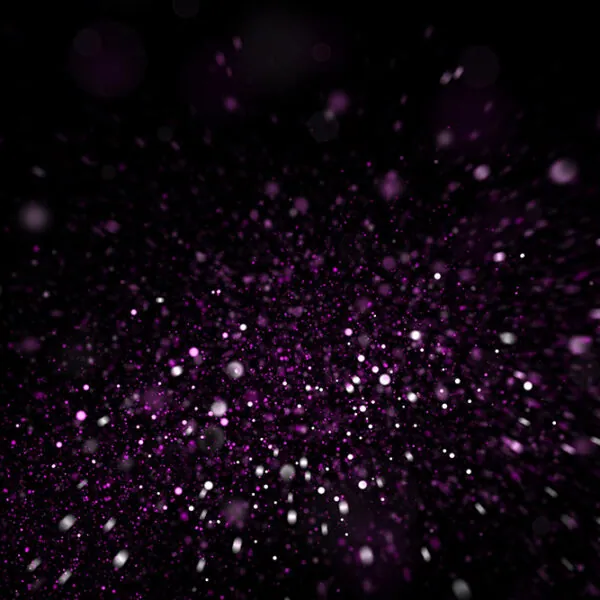 Free Blowing Glitter Purple Photoshop Overlay