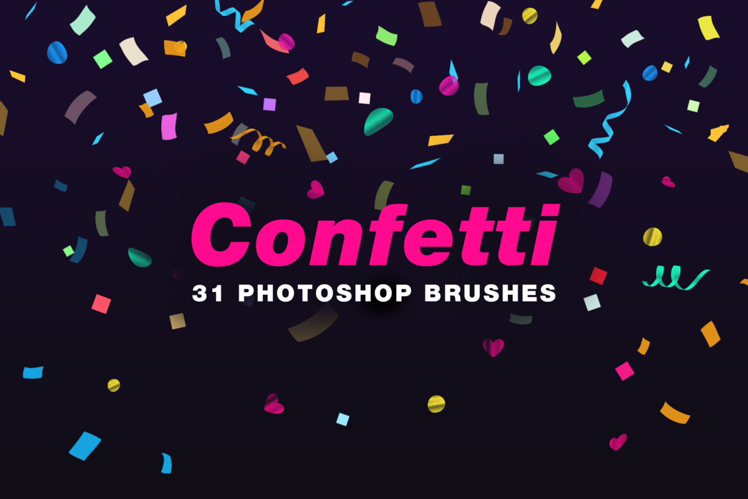 confetti photoshop brushes download