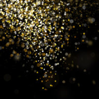 Golden Abstract Glitter Background