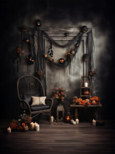 Halloween Digital Backdrop