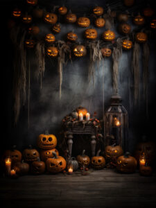 Halloween Digital Backdrop