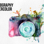 Photography free watercolor
