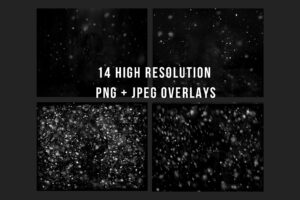 Snow photoshop overlays png