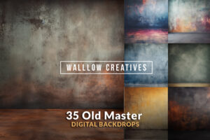 Old Master texture backdrops