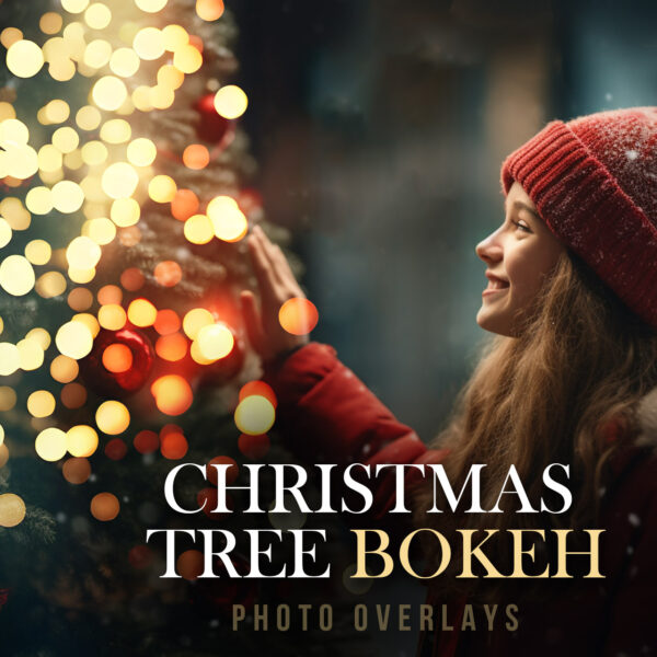 50 Christmas tree bokeh light PNG overlays, Realistic Christmas light overlay, Christmas lights, Photography, Sparkles