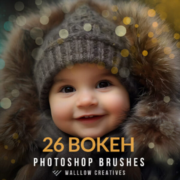Bokeh light photoshop brushes