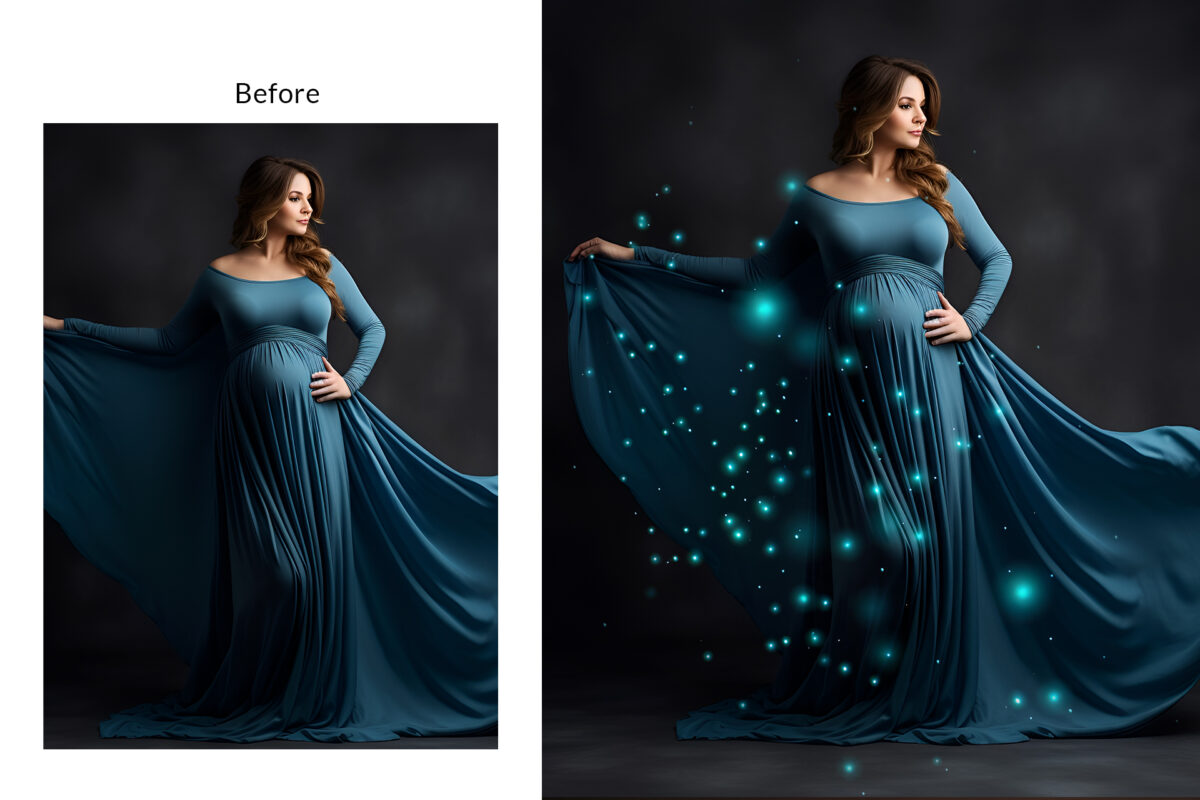 35 magic light and bokeh photo overlays perfect for maternity photo sessions and wedding photo sessions