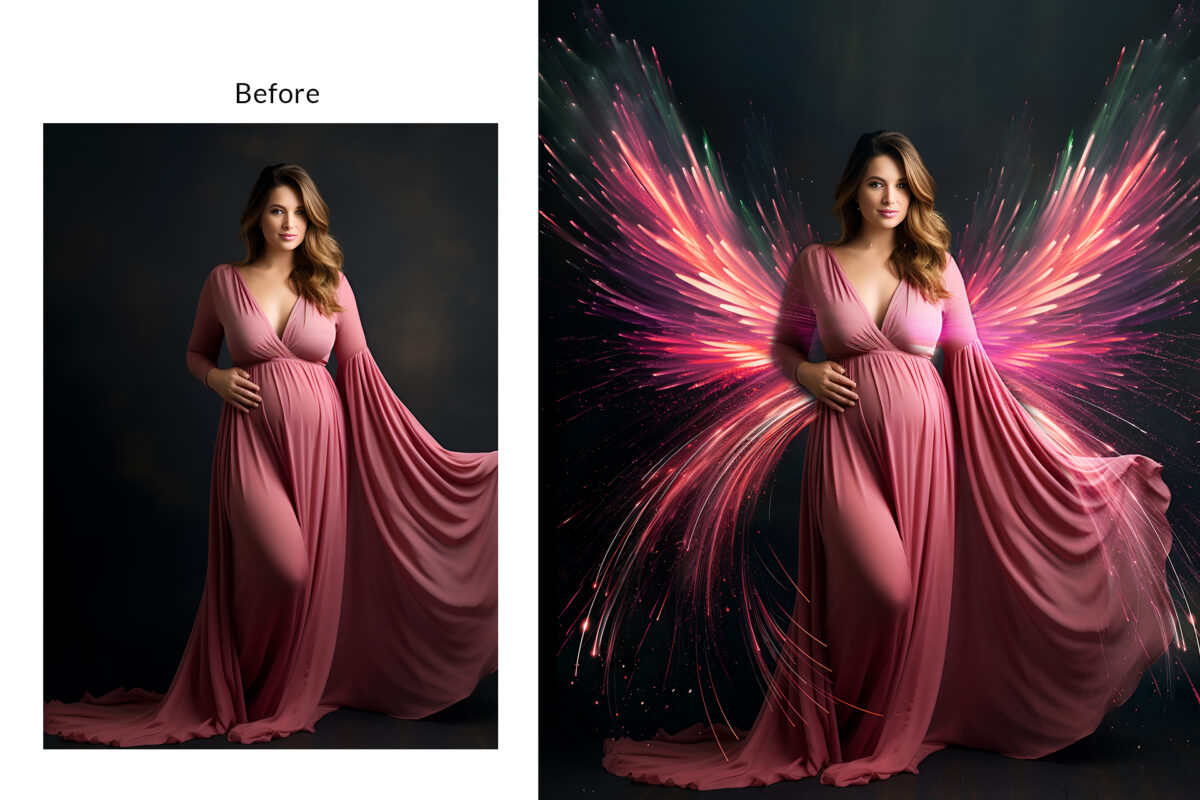 Angel Wings Photoshop overlays Glitter Wings Fairy Wings Digital Overlays Maternity Backdrop Overlays Photoshop Maternity Fine Art Textures