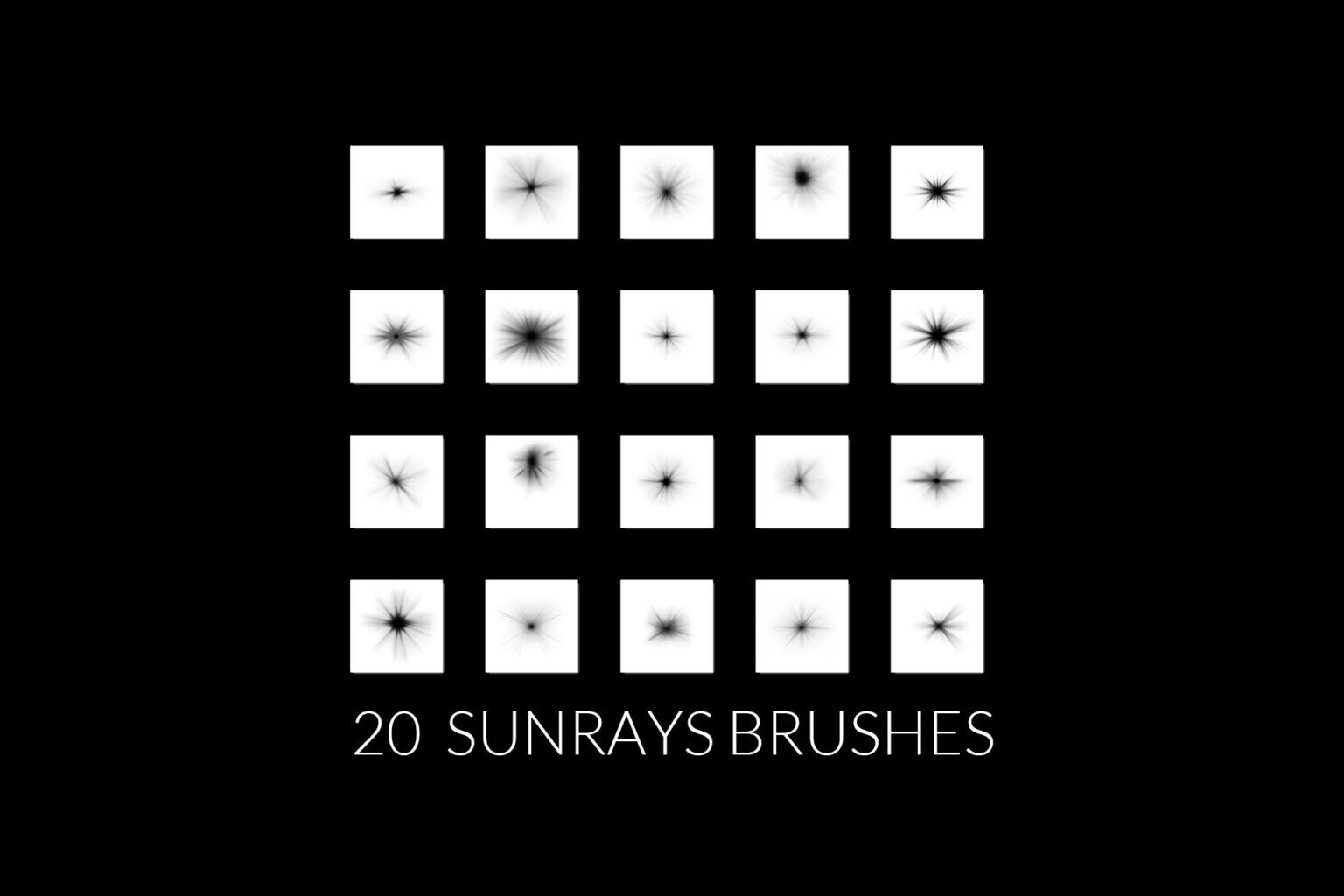 20 Sunlight brushes Gogivo