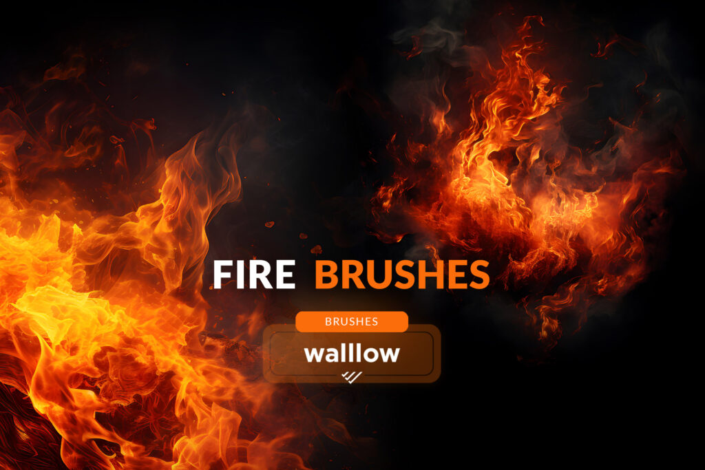 5 Free Realistic fire Photoshop brushes | Gogivo