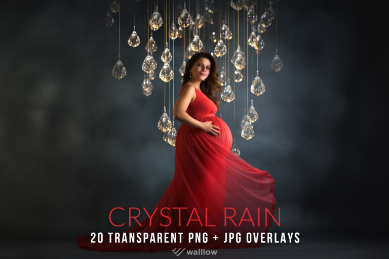 Crystal rainfall overlays PNG Maternity digital backdrop overlays Photoshop fine art texture studio digital background for Maternity photos