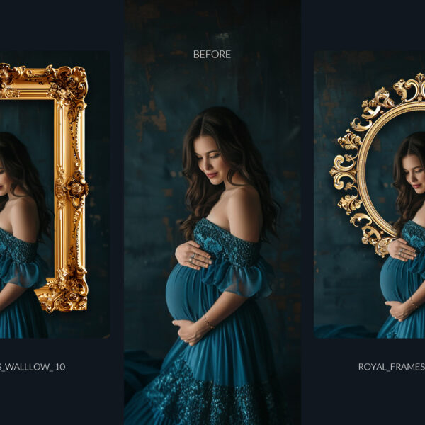Frame Digital Overlays, Maternity digital Backdrop Studio Overlays, Fine Art Textures Transparent PNG Photoshop Overlays Digital Backdrop for Photoshop