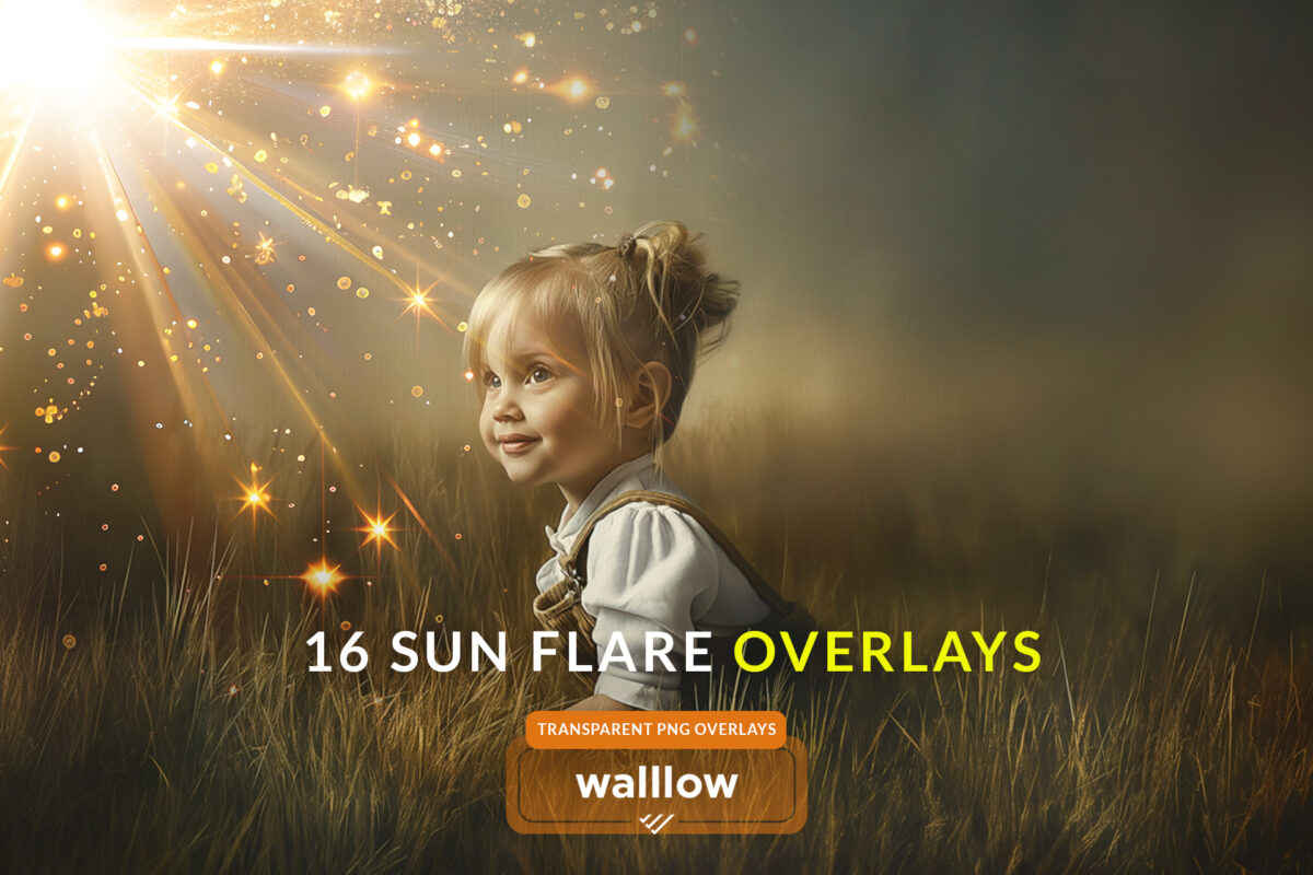 Magical Sunlight transparent PNG overlays Photoshop sun overlays realistic natural sunlight overlay light flare lens flare sun flare overlay