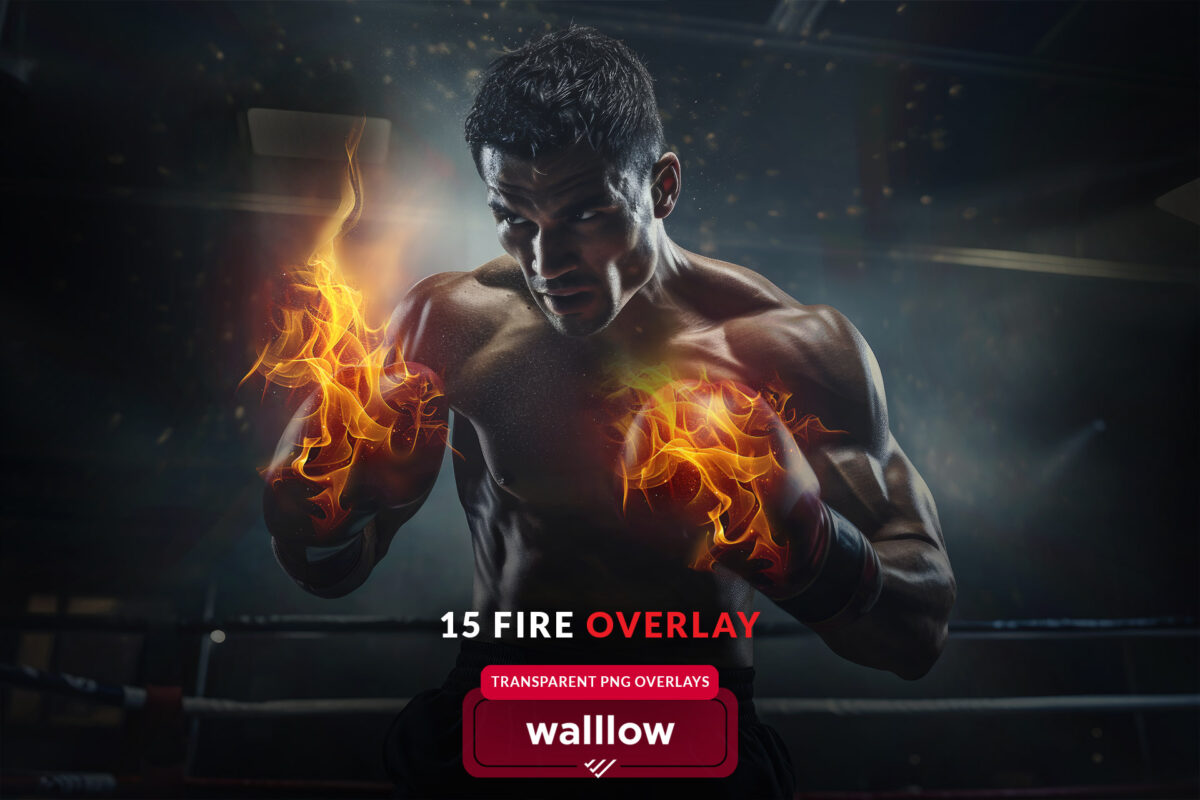 Fire transparent overlays