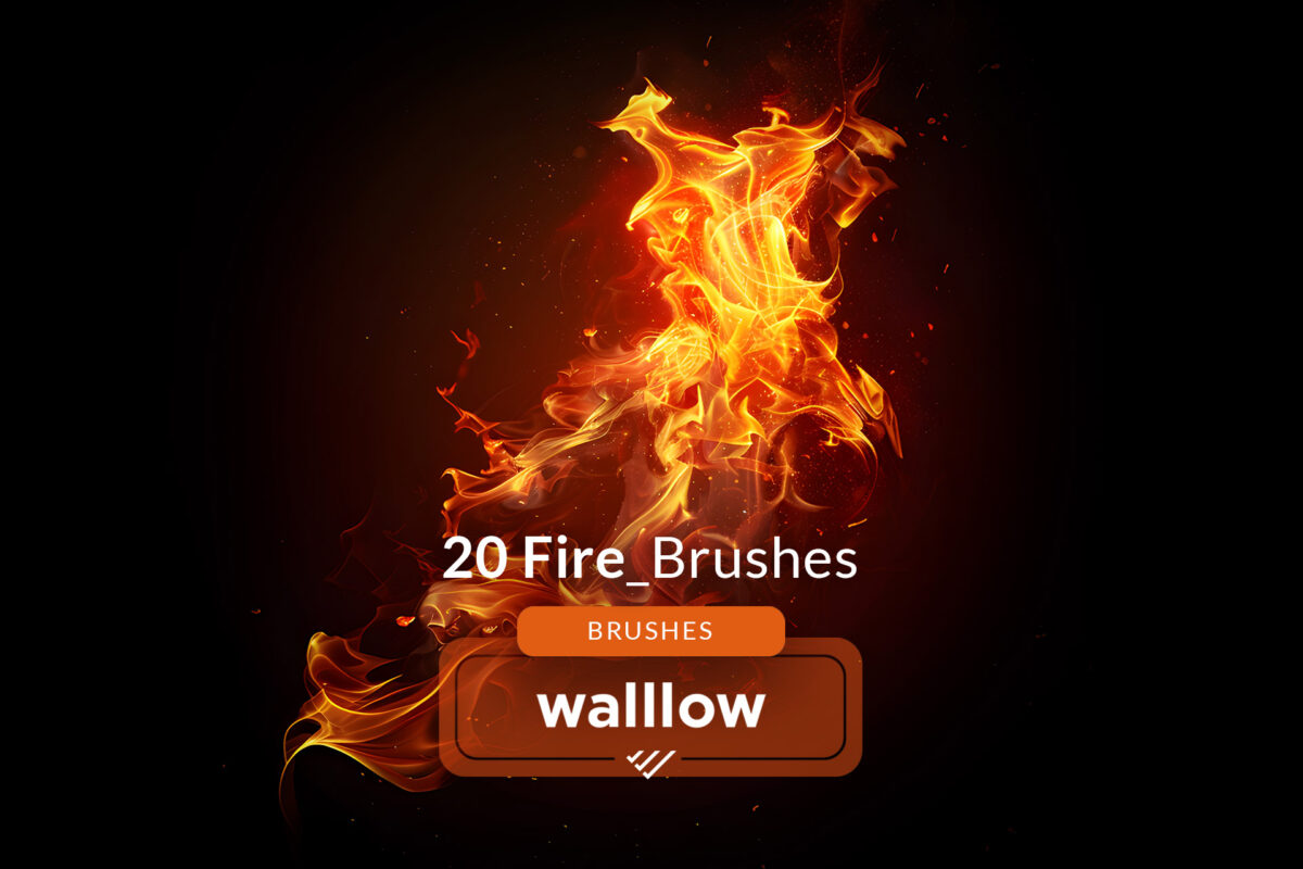 fire and flames photoshop brushes