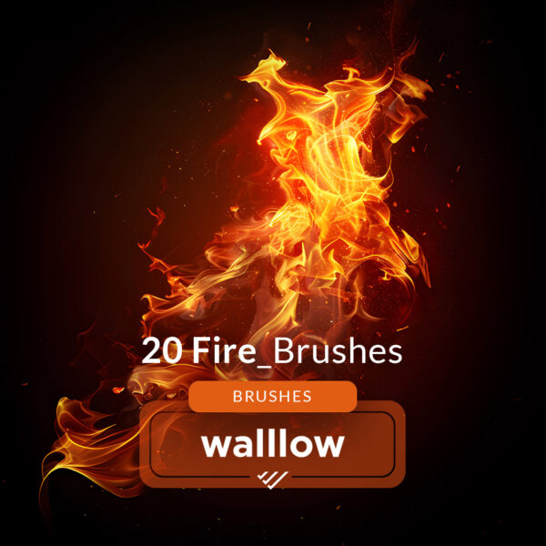 fire and flames photoshop brushes
