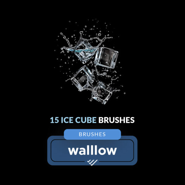 ice cube effect photoshop brushes