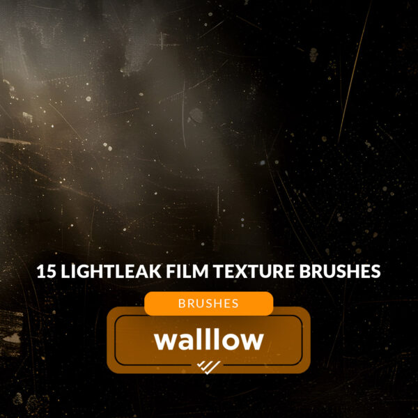 Light leaks film texture photoshop brushes