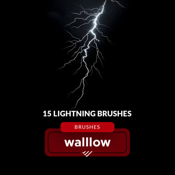 Lightning photoshop brushes