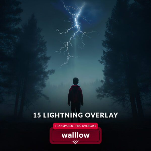 Lightning transparent png photo overlays