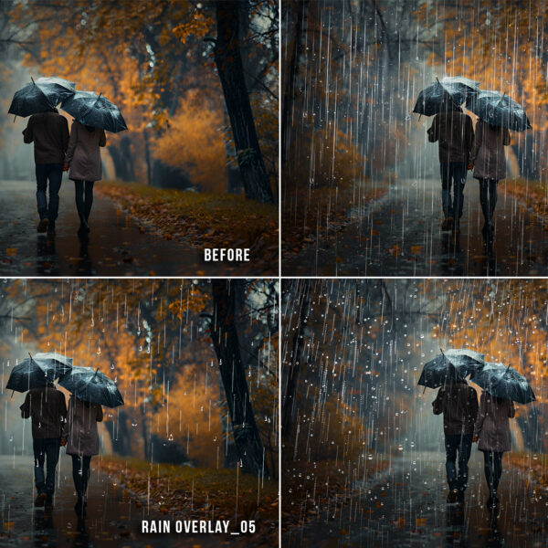 rain transparent PNG photoshop overlays