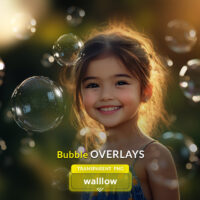 Realistic transparent PNG bubble overlays for digital design and photography. High-resolution bubble effects ideal for enhancing images and creative projects. Perfect for water-themed or playful designs, available as an instant digital download.