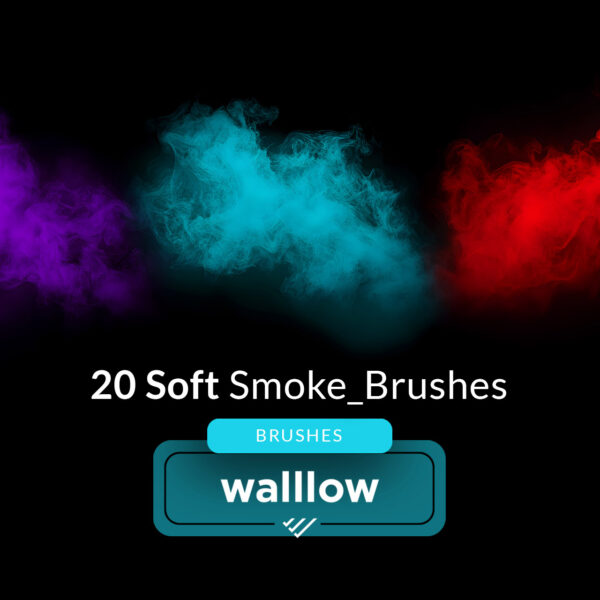 Realistic smoke Photoshop brushes and digital smoke textures for creating smoke effects in photo editing. Ideal for party smoke effects and creative design projects with easy-to-use brush set.