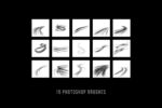 Light Trails Photoshop Brushes | Light Streaks, Motion Light Effects for Photo Editing & Digital Art - Image 3